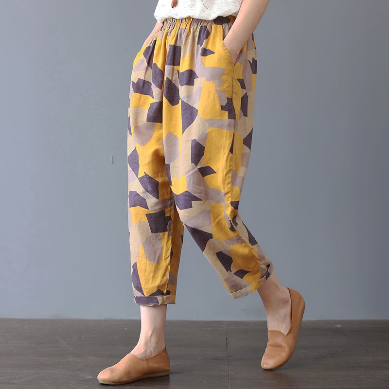 womens cotton pants for summer