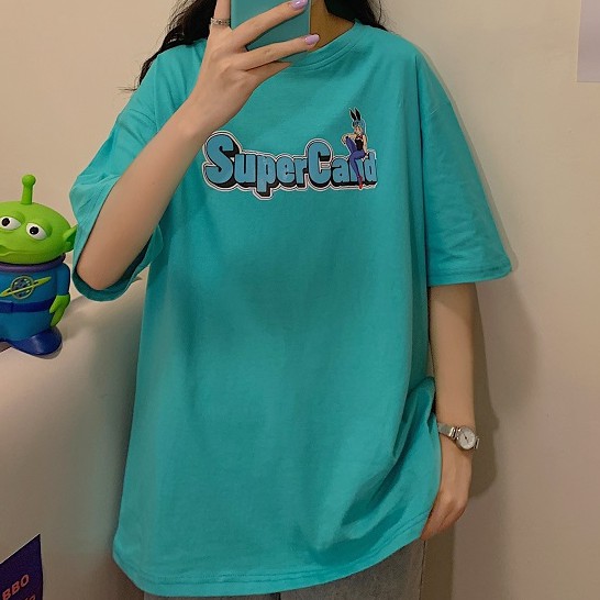 Short Sleeve T Shirt Cute Letter Casual Girl Daily Fashion Shopee Singapore