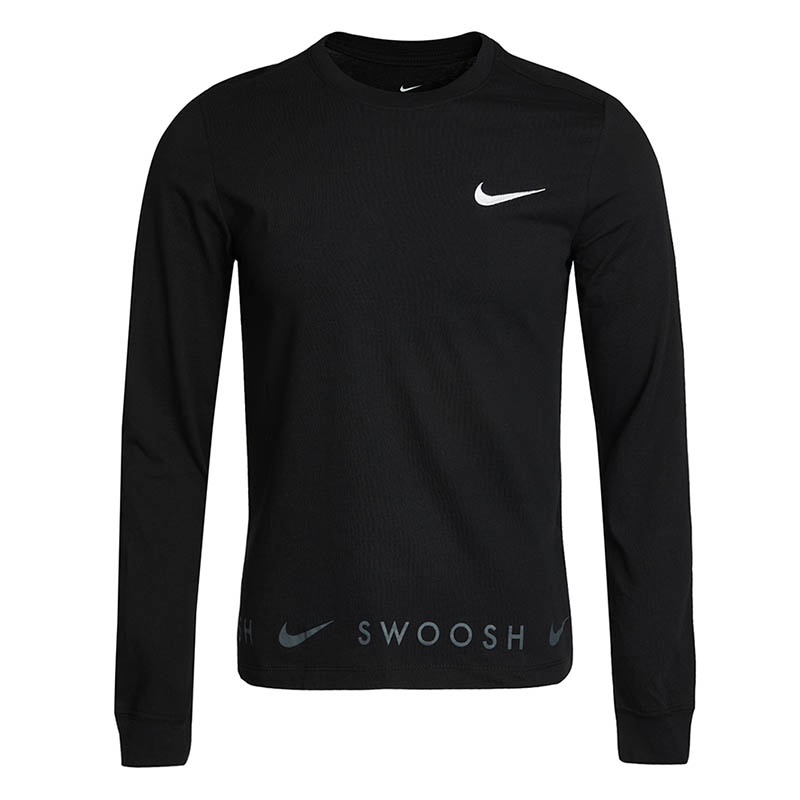 nike logo on sleeve