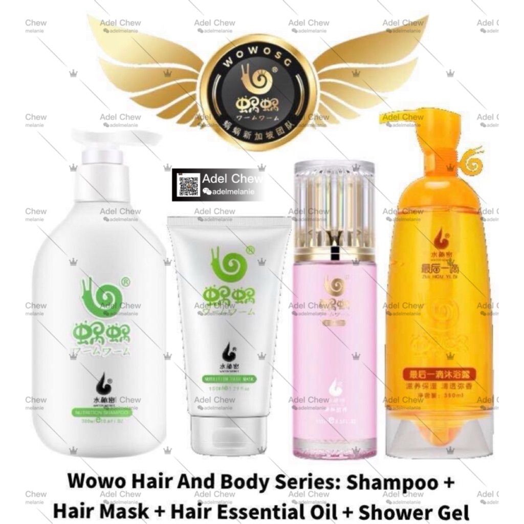 Wowo Shampoo Anti Hair Loss Dandruff Sg Authorized Distributor