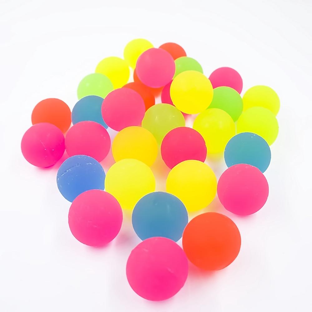 10pcs 25mm Bouncy Ball High quality child elastic rubber ball Kid of pinball HI 