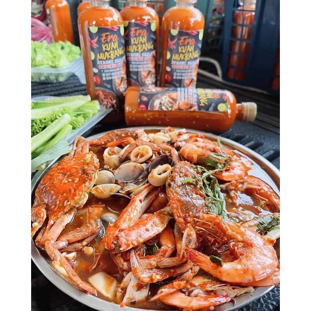 Kuah Mukbang Syahmi Sazli Original Thai Seafood Shell Out Sos Thai Shopee Singapore