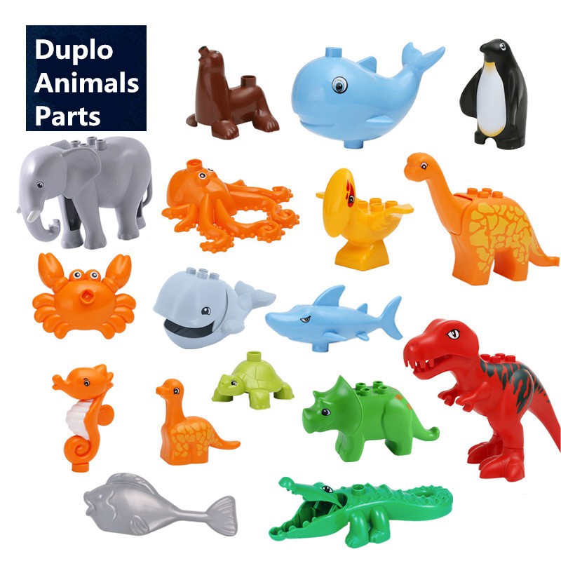 animales lego duplo