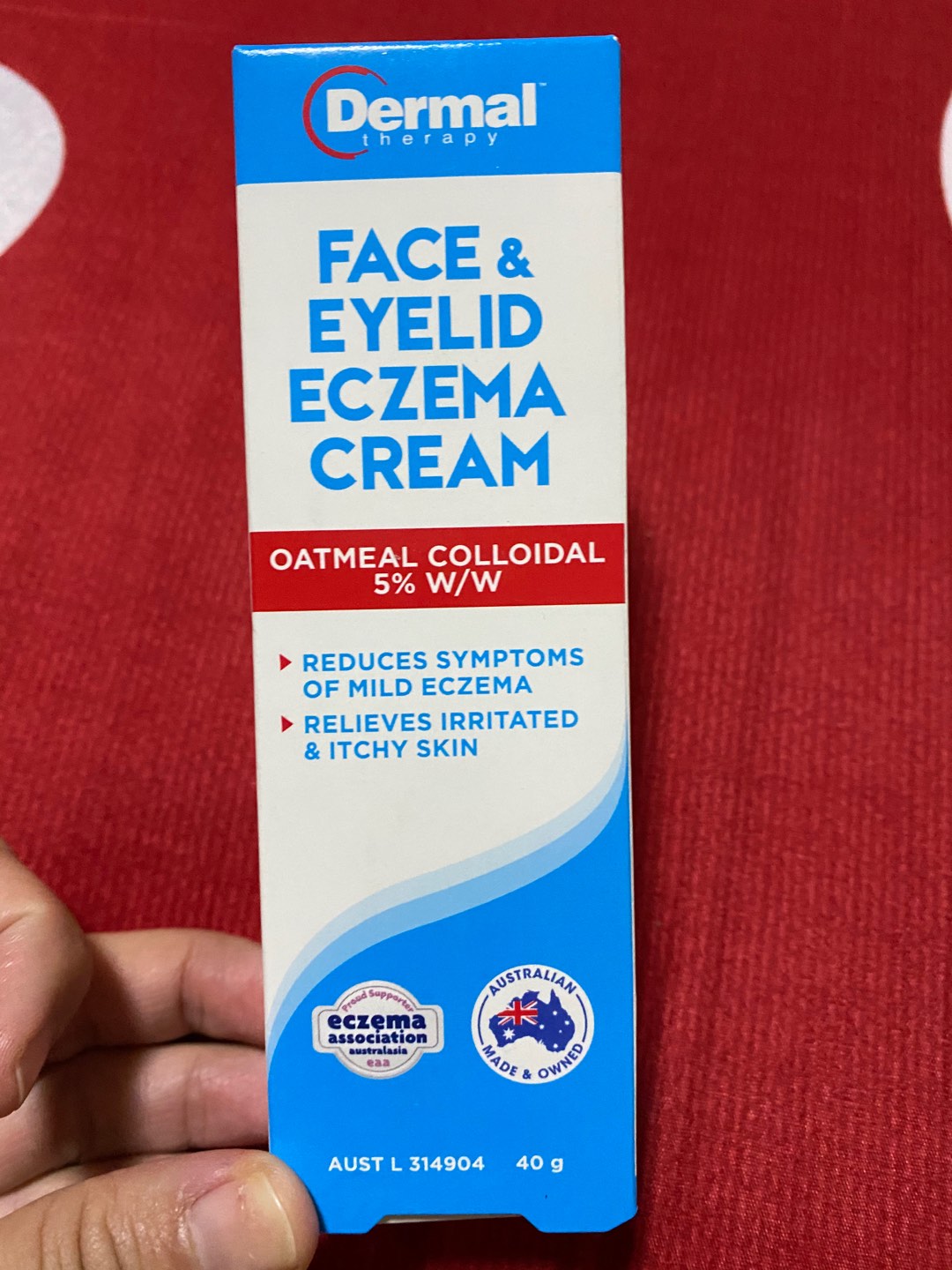 dermal therapy face & eyelid eczema cream
