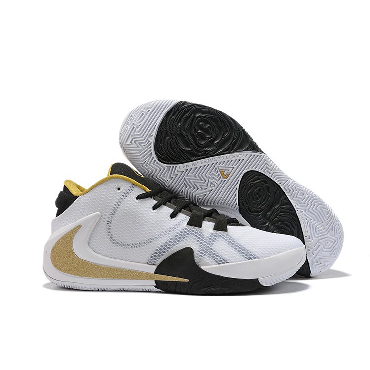 nike zoom freak 1 white gold