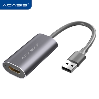 ACASIS  1080p HDMI Video Capture Card to USB2.0 for PS4 Game DVD Camcorder HD Camera Recording Live Streaming