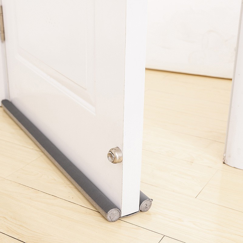 Door Twin Draft Guard Stopper Sound Proof Reduce Noise Door Bottom Sealing