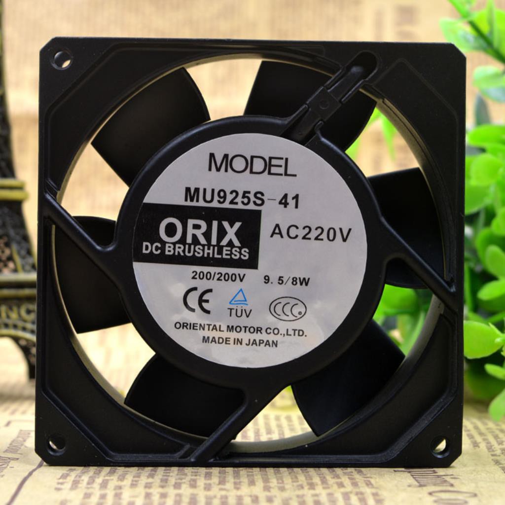 Original Japanese Oriental Orix Mu 925 41 0 V 9 5 8 W 9225 9 Cm Ac Fan Shopee Singapore