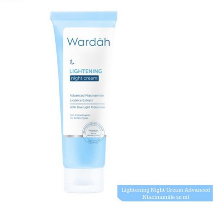 wardah moisturizer night cream
