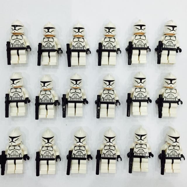 lego star wars minifigures clone trooper