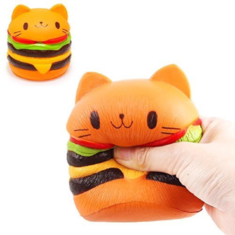 hamburger squishy toy