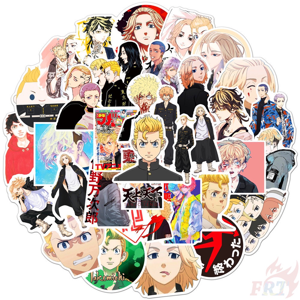 100Pcs/Set Tokyo Revengers Series A Stickers Anime DIY Fashion Mixed ...