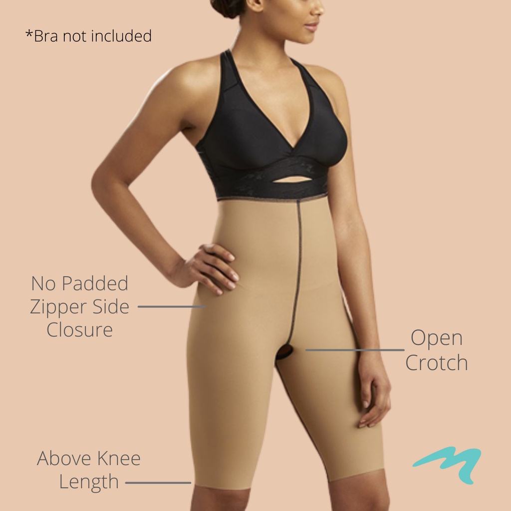 LGS2 Marena Compression Girdle Thigh Shaper No Zip Garment After Liposuction Post Surgery