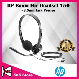 hp boom 150 stereo headset