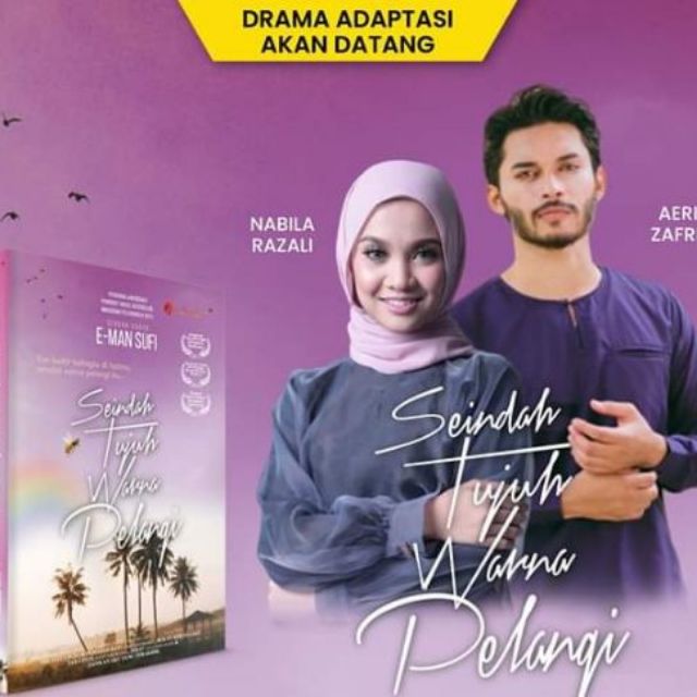 Seindah Tujuh Warna Pelangi Eman Sufi Novel Melayu Popular Shopee Singapore