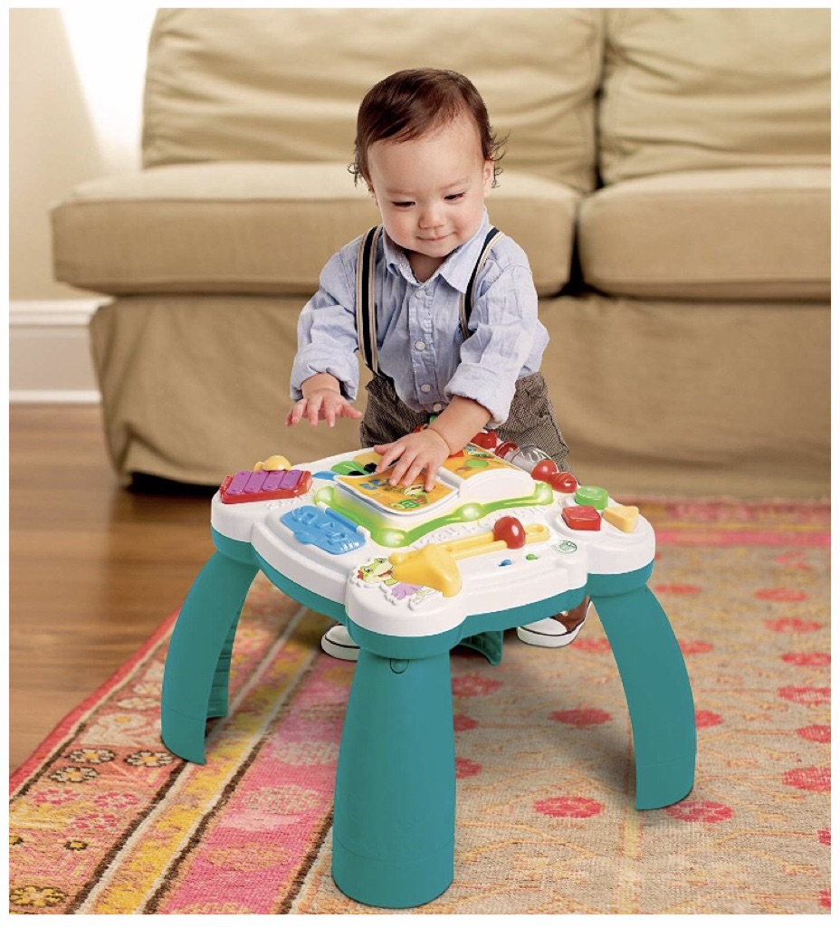 baby toy that sticks to table