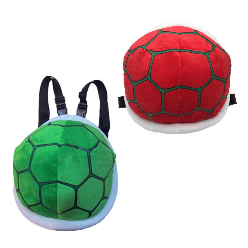 Cute Kids Tortoise Shell Turtle Backpack Plush Bag for School or Travel