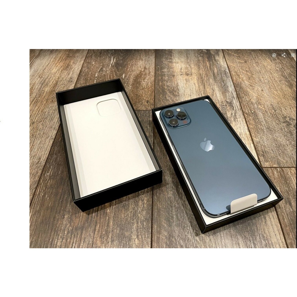 Apple Iphone 12 Pro Max 128gb Pacific Blue Shopee Singapore