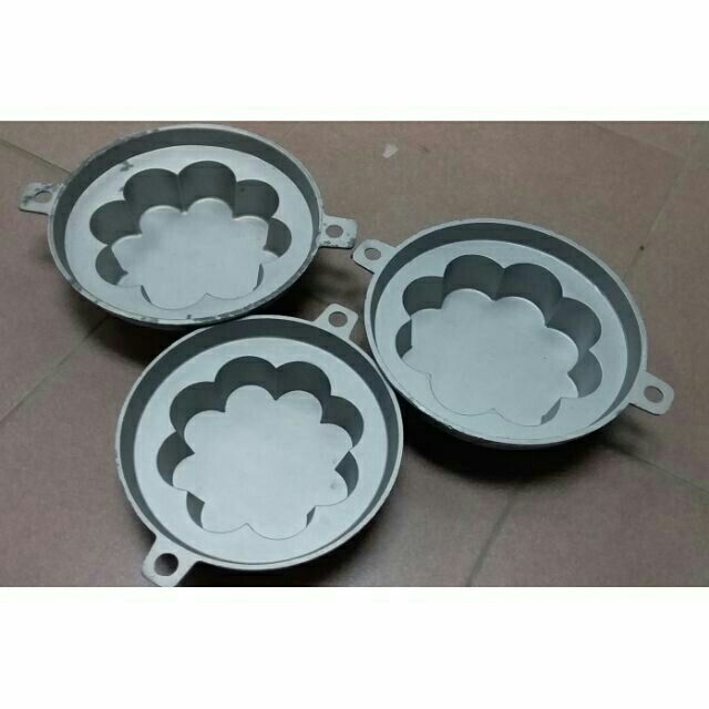 Acuan Kuih Akok Akok Mould Aluminum Round Shopee Singapore