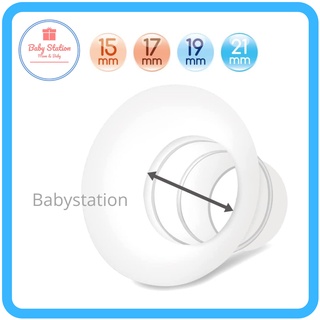 Maymom 17,19,21 mm Flange Insert Compatible with Elvie Single/Double Electric, Elvie Stride 24mm Wearable Cup (2 pcs) #3