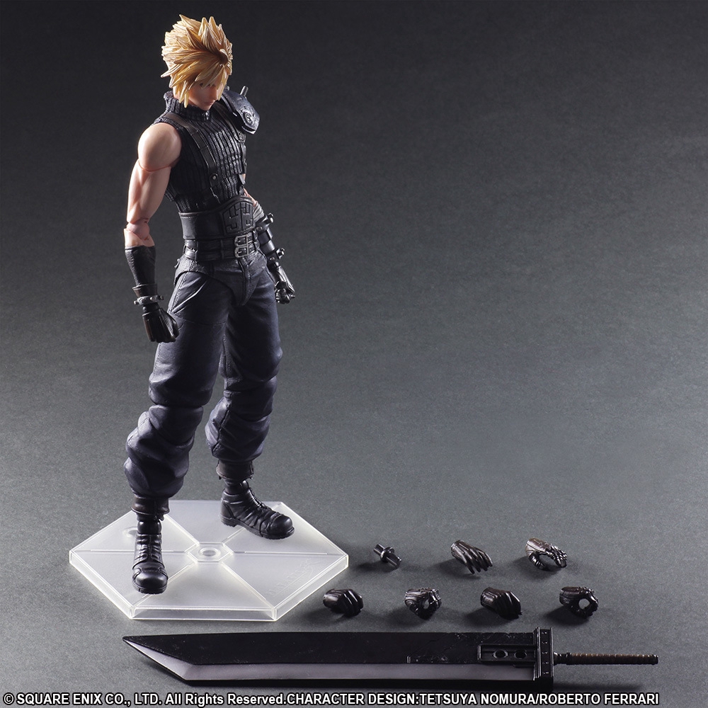 final fantasy cloud strife figure