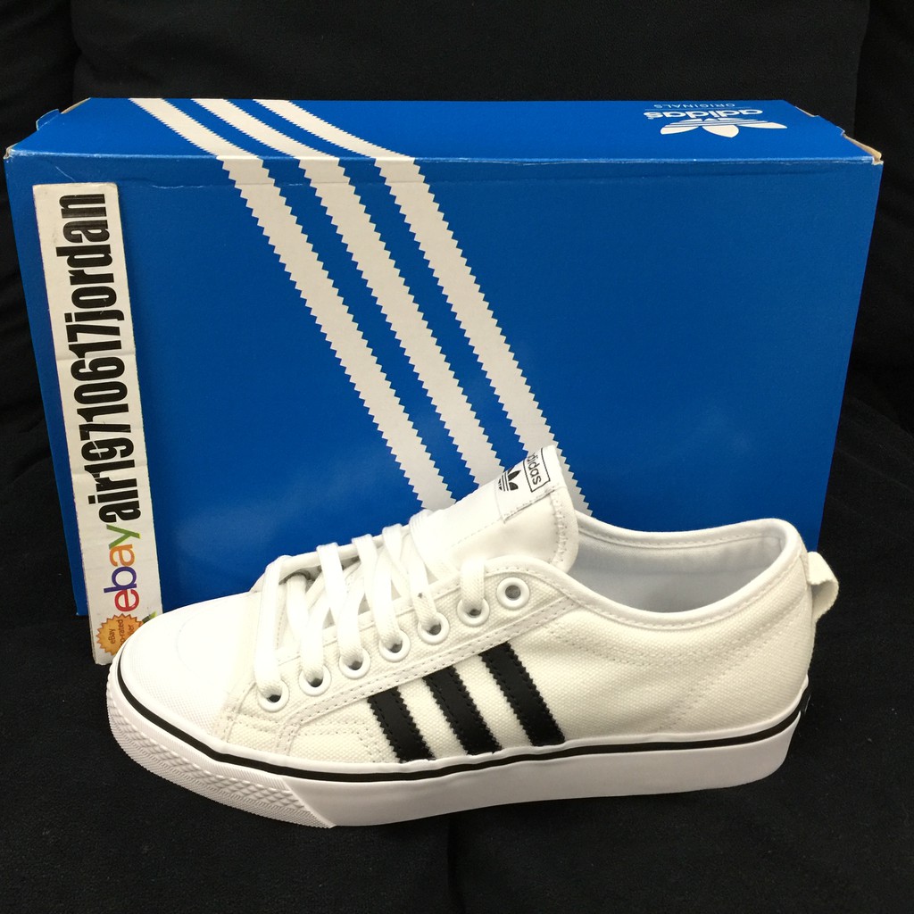 adidas blue canvas shoes