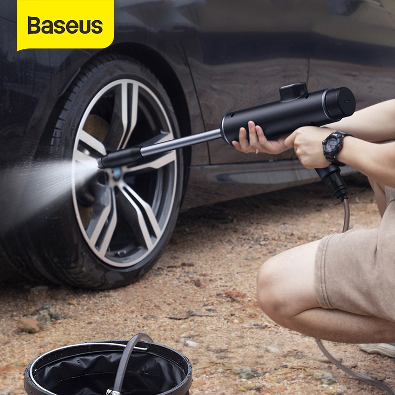 Baseus Cordless Portable High Pressure Water Spray Gun Car Wash