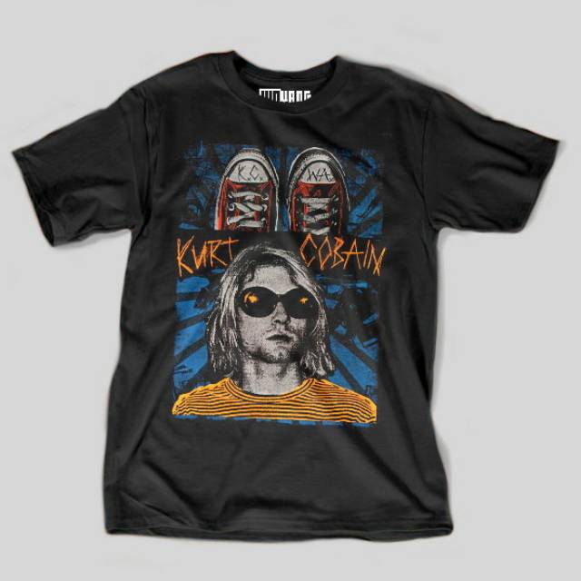 Outdoor Band T Shirt Music T Shirt T Shirt Kurt Cobain Shopee Singapore