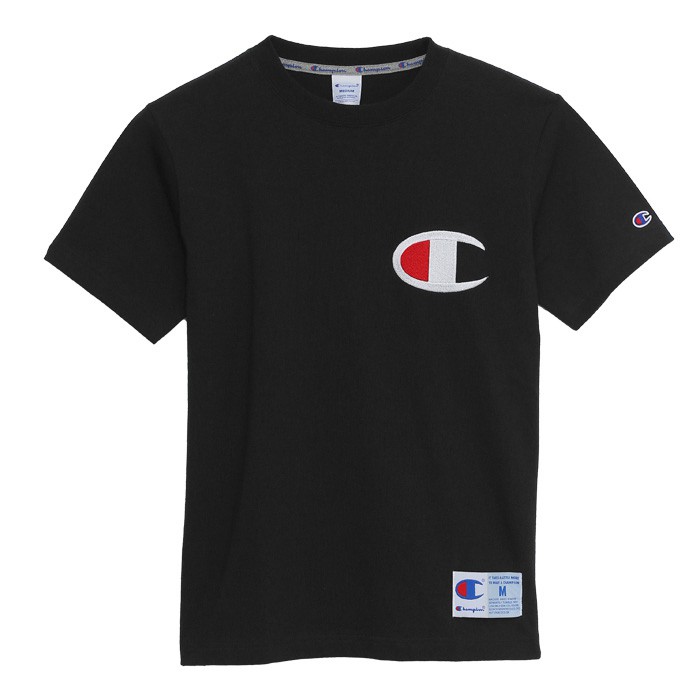 champion black tee