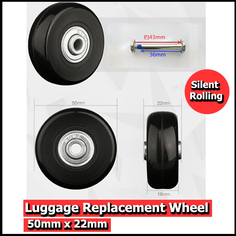 american tourister spare wheels