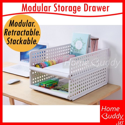 Modular Storage Drawer Version2 Screwlock Modular Retractable