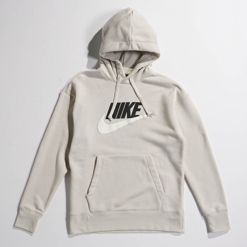 nike hoodie cream