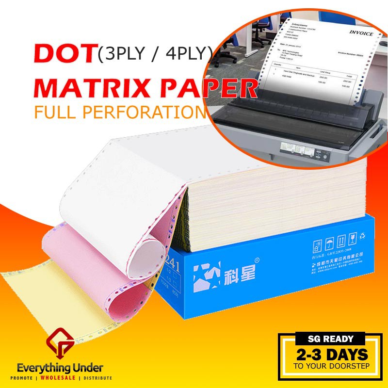 dot matrix paper price