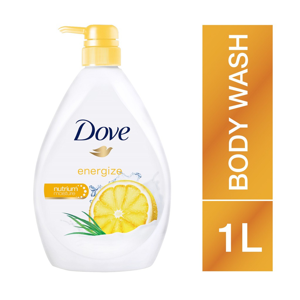 Dove Energize Grapefruit & Lemongrass Body Wash 1L Shopee Singapore