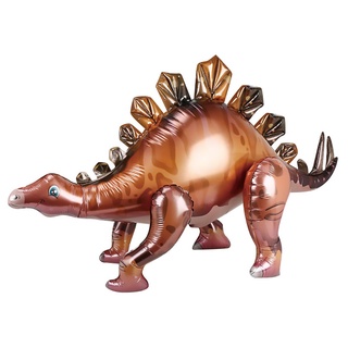 56*100CM Jurassic Dinosaur Balloon Stegosaurus Shaped Aluminum Foil Children's Gift Birthday Party Decoration #2