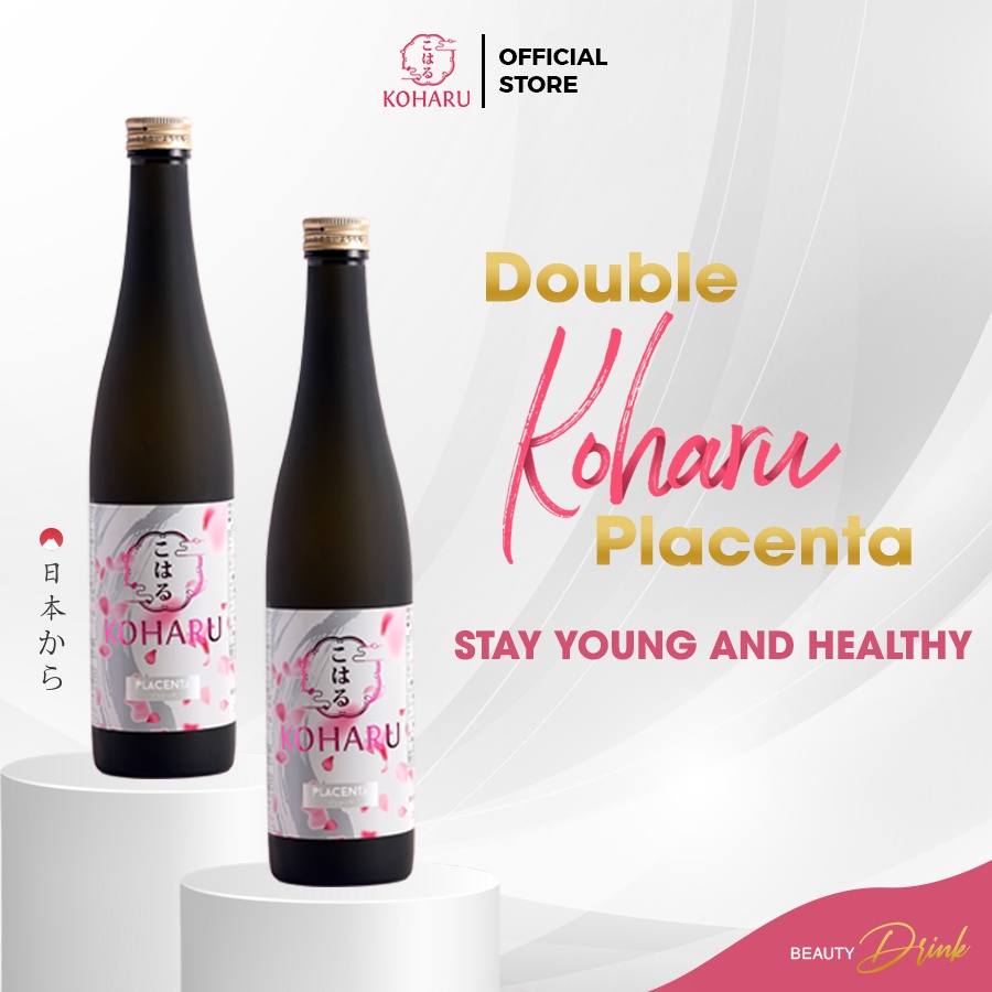 [2 BOTTLES] Placenta Koharu 82X Japan 500ml ( pig placenta + collagen peptide) Shopee Singapore
