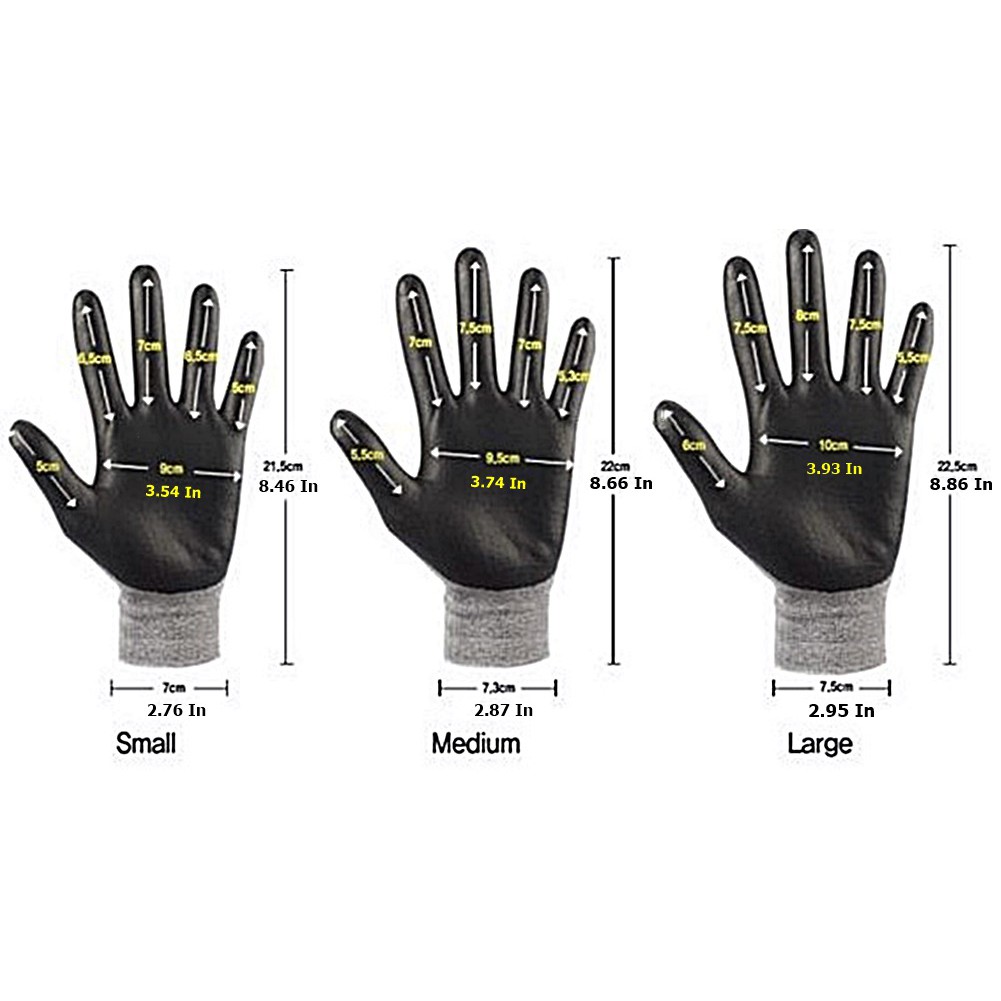 3M Lightweight Nitrile Foam Coated Best Comfort Gloves 10 Pairs Pack |  Shopee Singapore