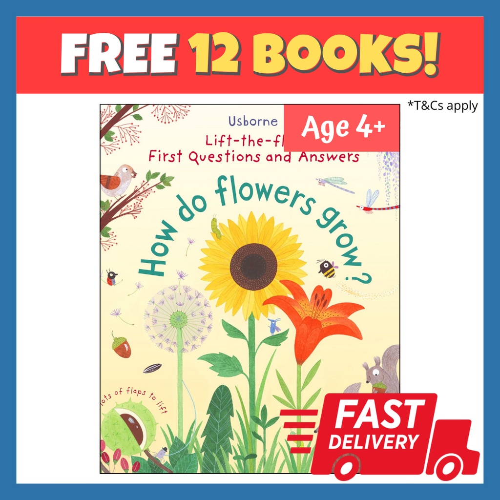 Usborne 3D LifttheFlap First Questions and Answers Book How Do