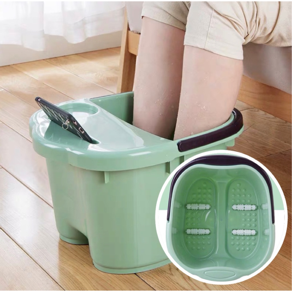 Portable Japanese Style Foot Bath Tub Roller Massage Foot ...