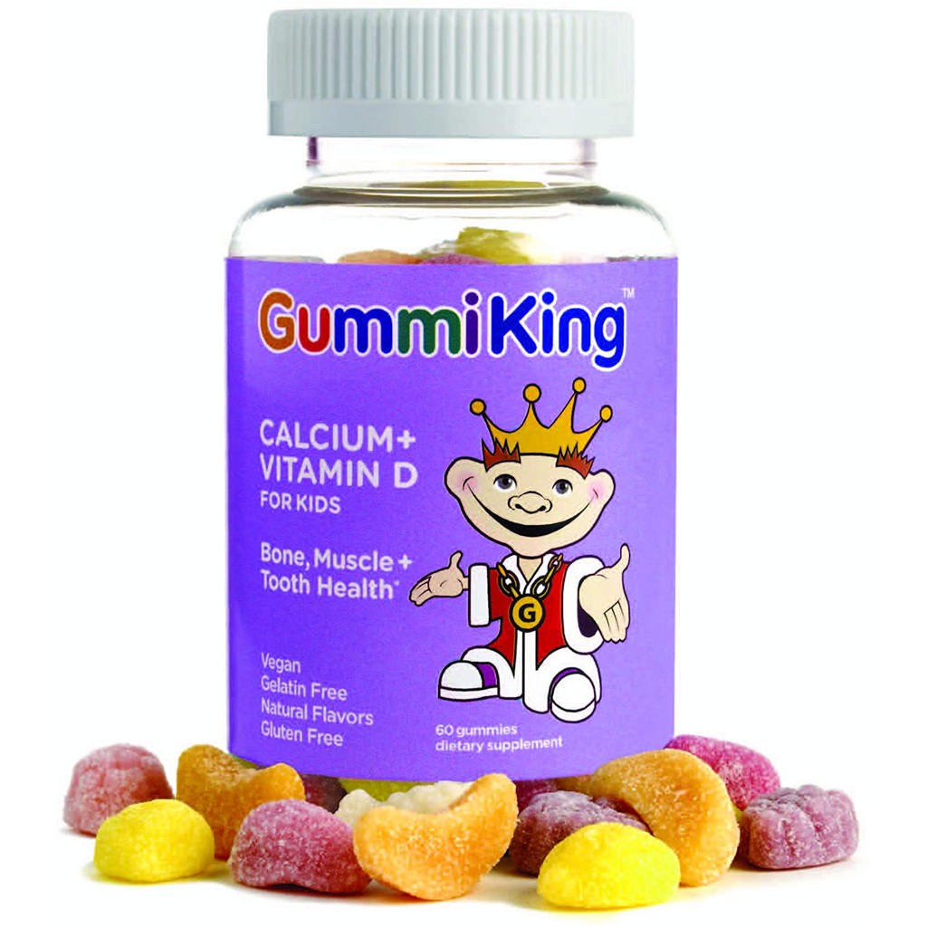 Gummi King Calcium Plus Vitamin D for Kids 60 Gummies Shopee Singapore