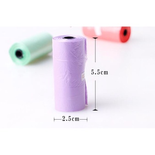 【Tokeblu】(5 Roll) Disposable Pet Garbage Bag Picking Up Poop Bags for Pet Cleaning Hygiene Products Biodegradable and environmentally friendly #7