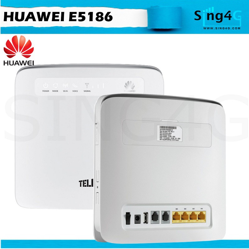 Huawei optus e5186 настройка интернета по проводу