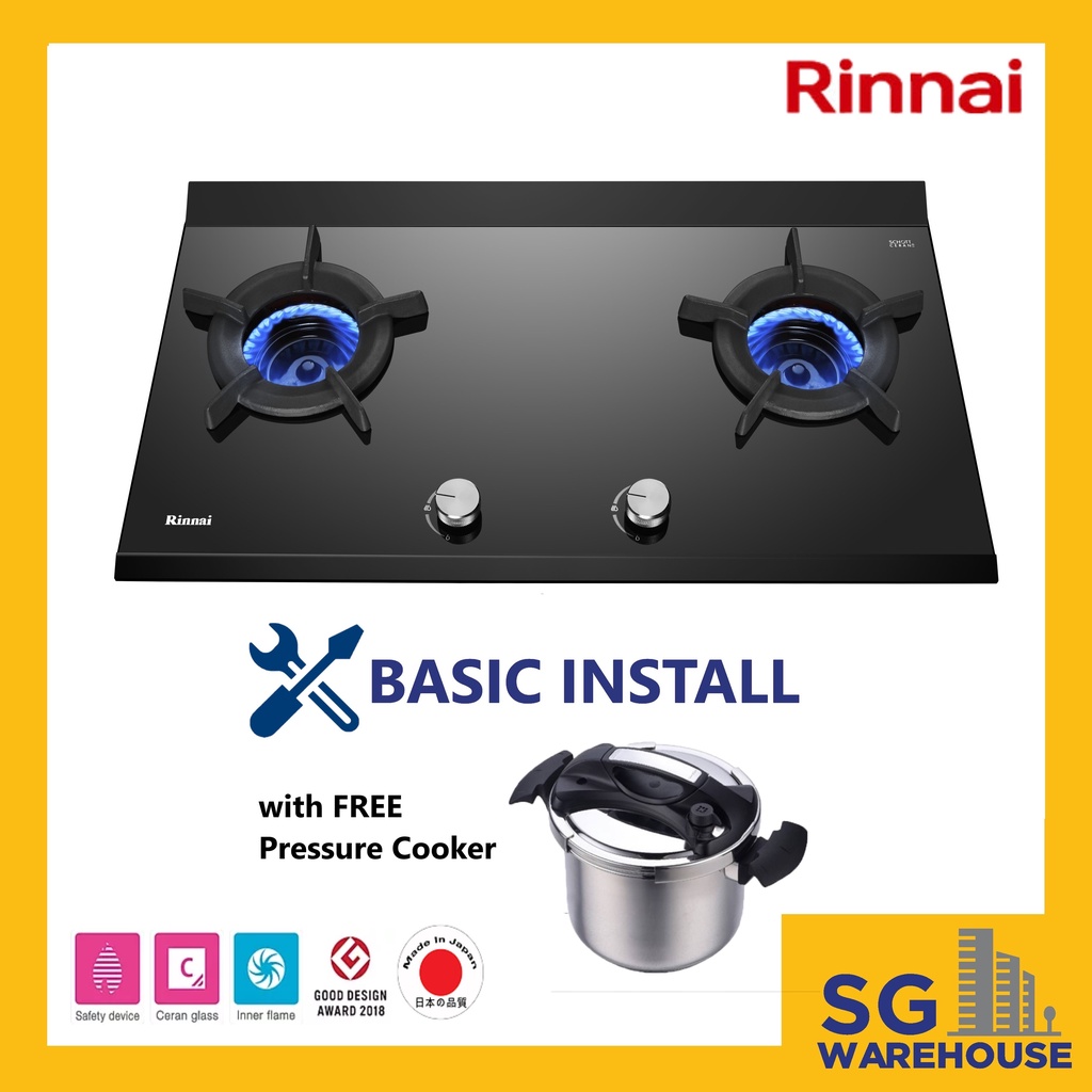 RB2CGN Rinnai Ceran Glass Hob Made in Japan Shopee Singapore