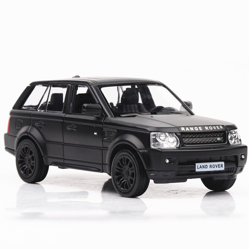 black range rover toy car