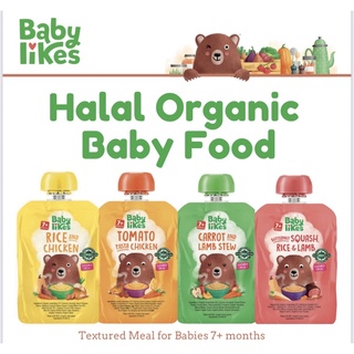 (FULLY RESTOCK)Halal Organic - Baby Likes Food Pouch