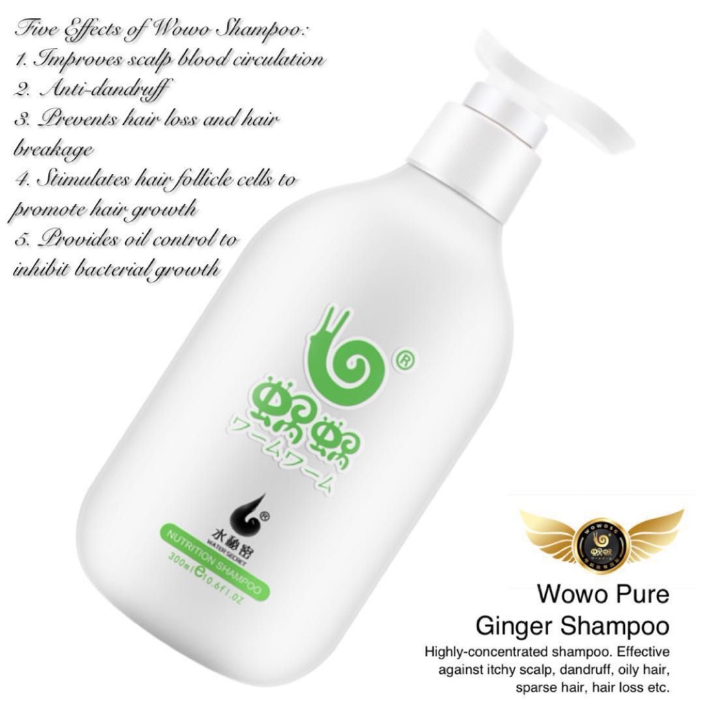 Wouwou Pure Ginger Shampoo Shopee Singapore