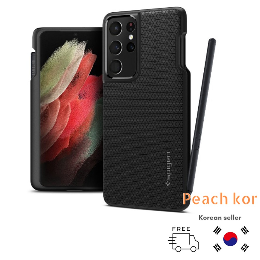 Spigen Galaxy S21 Ultra S Pen Storage Case Liquid Air P Smart Phone Case Cover Only This Shopee Singapore