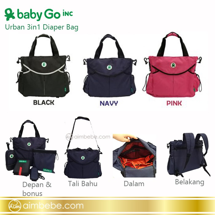 baby go diaper bag