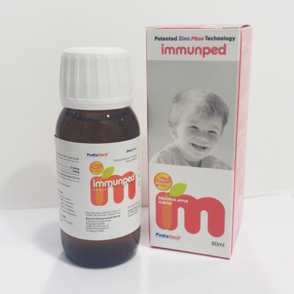 pedialyte zinc and vitamin c