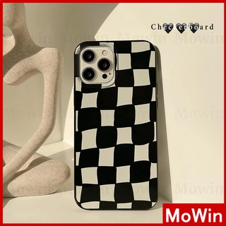 iPhone Case Silicone Soft Case Candy Case Bright Black Big Hole Camera Protection Shockproof Checkerboard Square Geometric Simple Checkerboard Style For iPhone 13 Pro Max iPhone 12 Pro Max iPhone 11 Pro Max iPhone 7 Plus iPhone XR XS MAX 7/8/S 13
